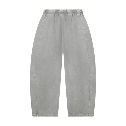 Saint Luciel Mineral Wash Barrel Leg Pants
