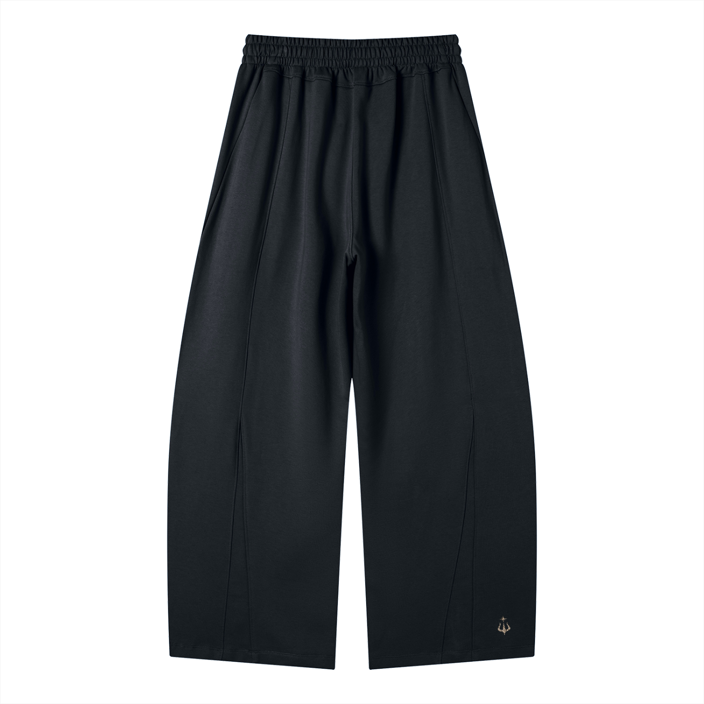 Saint Luciel Heavyweight Wide Leg Panel Sweatpants (Leopard)