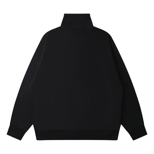 Saint Luciel Quarter-Zip Drop Shoulder Sweatshirt