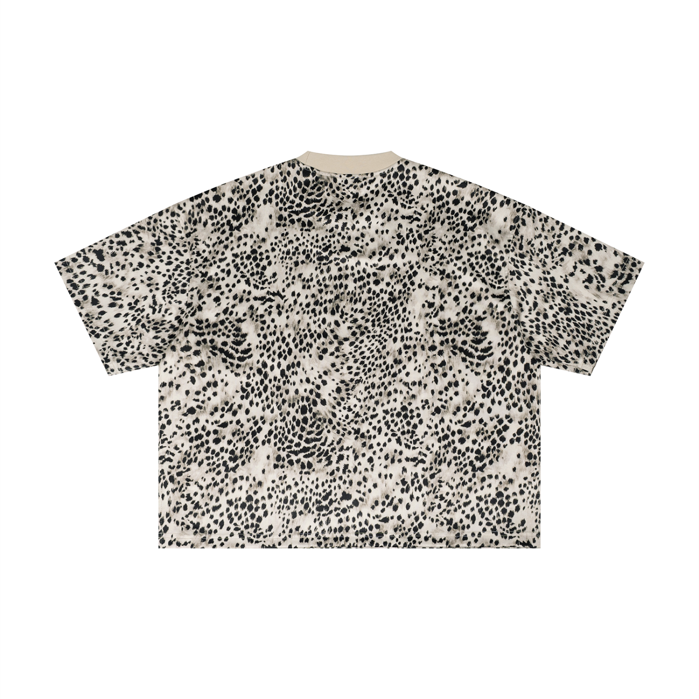 Saint Luciel Cheetah Print Boxy T-Shirt