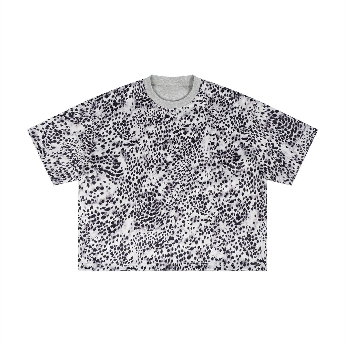 Saint Luciel Cheetah Print Boxy T-Shirt
