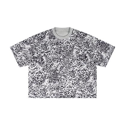 Saint Luciel Cheetah Print Boxy T-Shirt