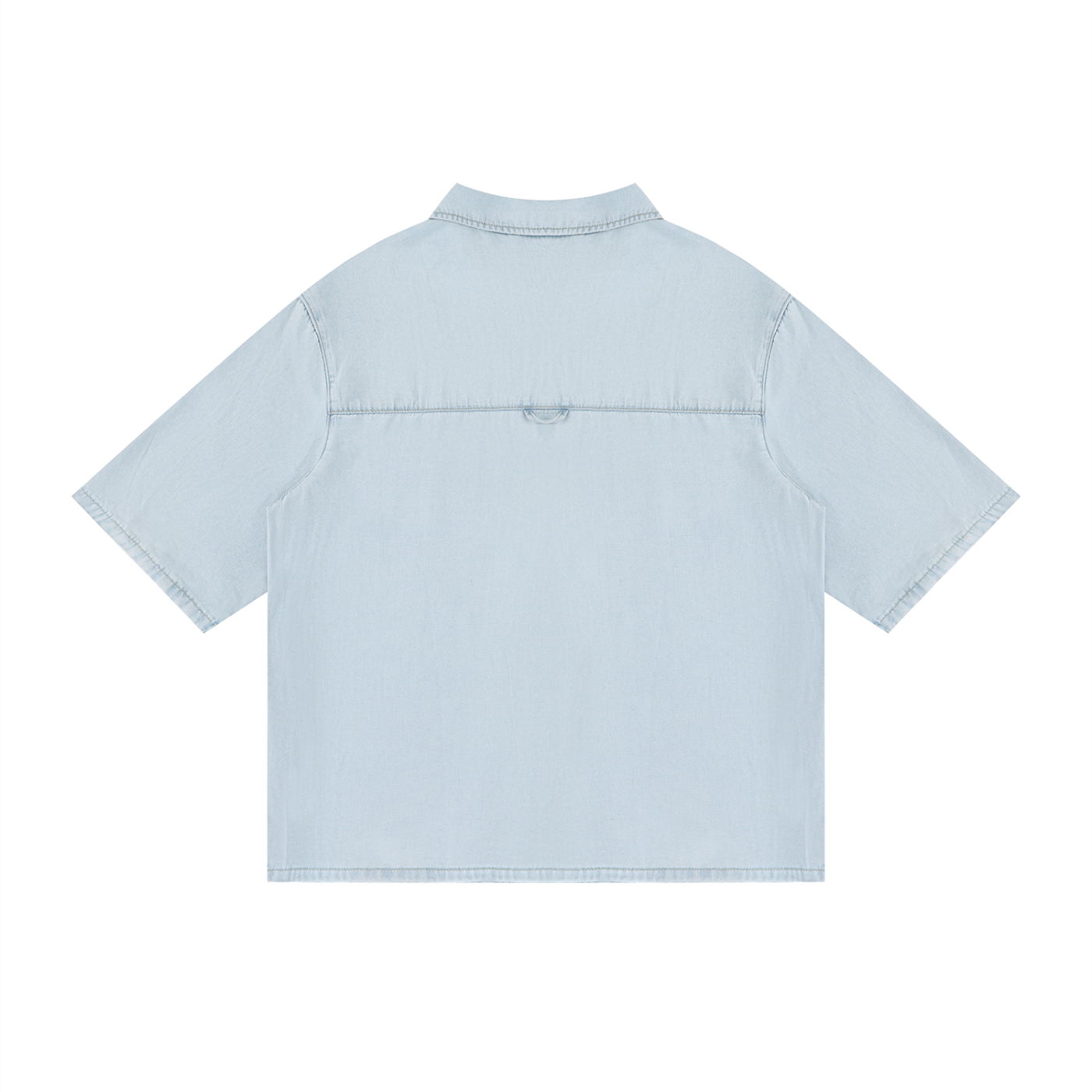 Saint Luciel Vintage Wash Drop Shoulder Lyocell Shirt