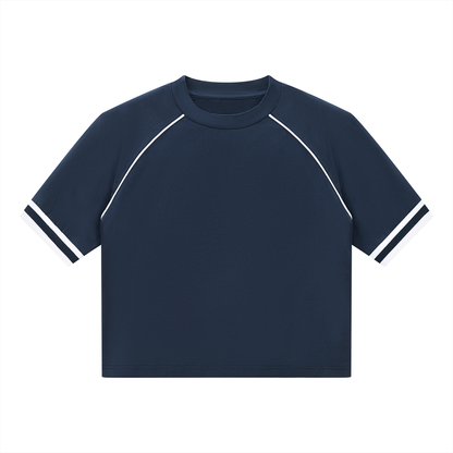 Saint Luciel Raglan Ribbed T-Shirt