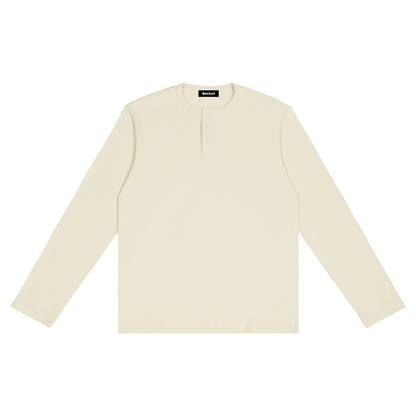 Saint Luciel Long Sleeve Henley T-Shirt