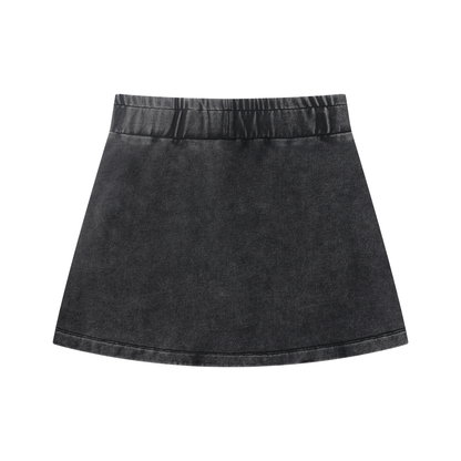 Saint Luciel Women's Mineral Wash Mini Skirt