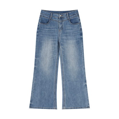 Saint Luciel Women’s Vintage Wash Wide Leg Jeans