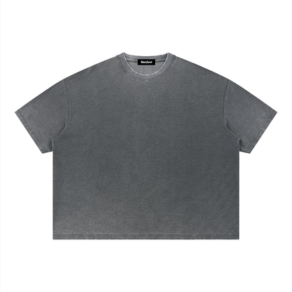 Saint Luciel Vintage Wash Sunfade Boxy Waffle T-Shirt
