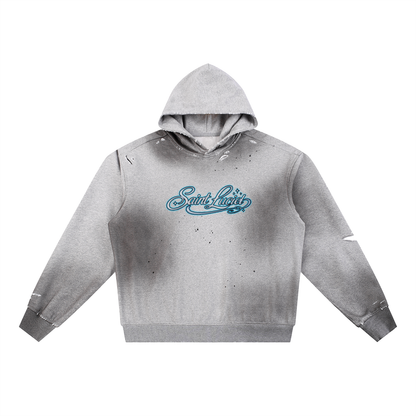 Saint Luciel Blue Chrome Hoodie