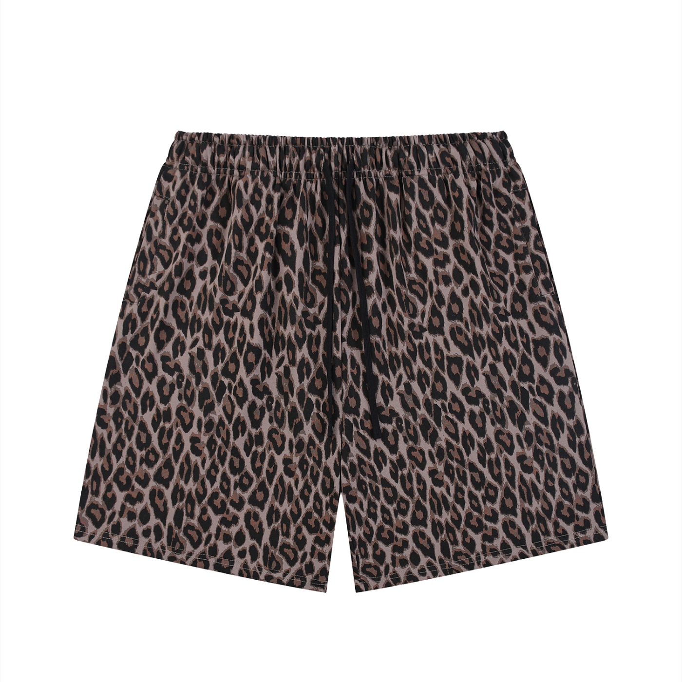 Saint Luciel Heavyweight Leopard Drawstring Shorts