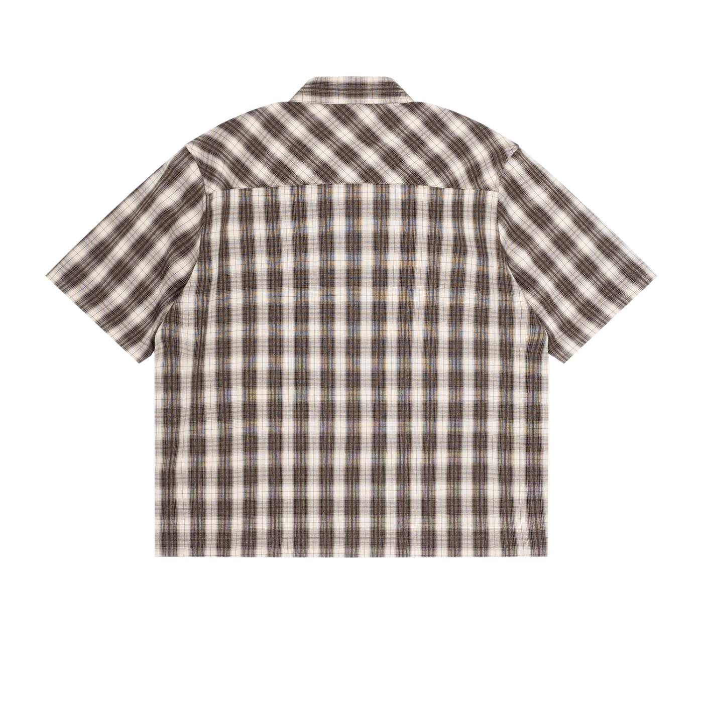 Saint Luciel Boxy Plaid Short Sleeve Shirt