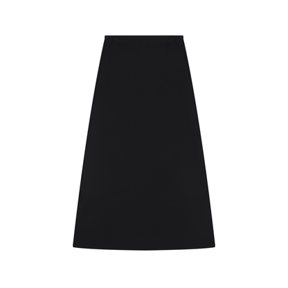 Saint Luciel Women's Solid Color Knit Maxi Skirt