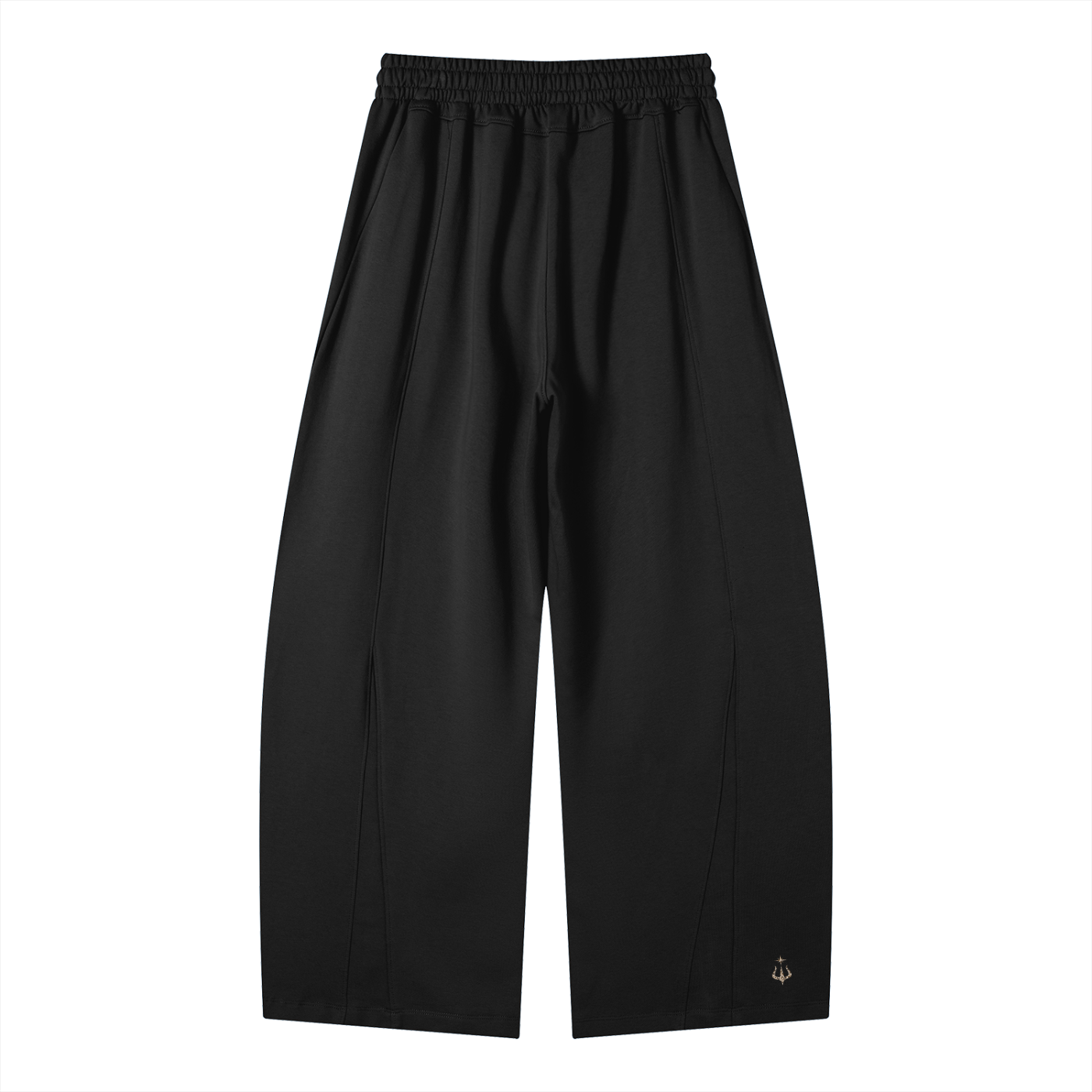 Saint Luciel Heavyweight Wide Leg Panel Sweatpants (Leopard)