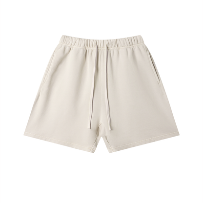 Saint Luciel Vintage Wash Cotton Shorts
