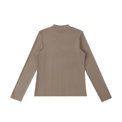 Saint Luciel Mock Neck Long Sleeve