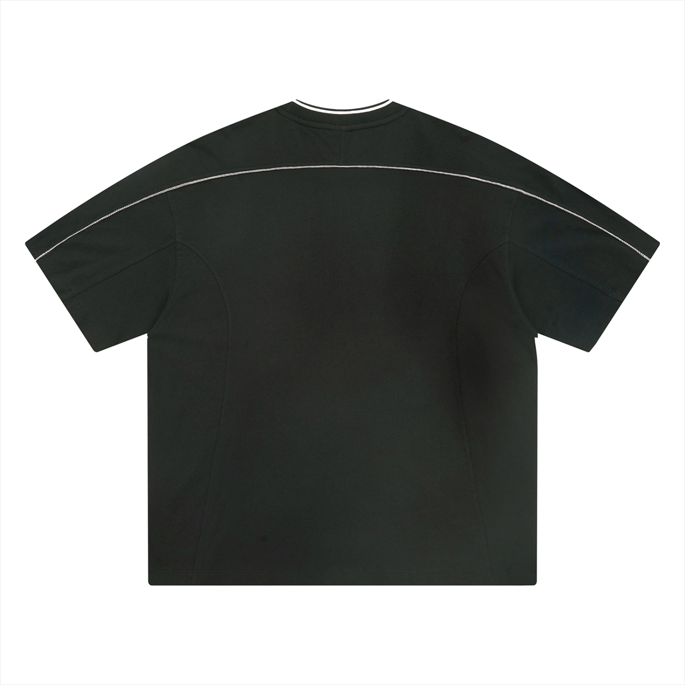 Saint Luciel Oversized Contrast Tape T-Shirt
