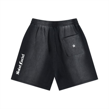 Saint Luciel STAR Distressed Shorts