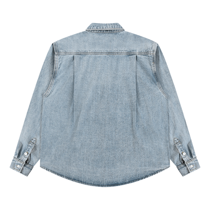 Saint Luciel Vintage Wash Denim Shirt