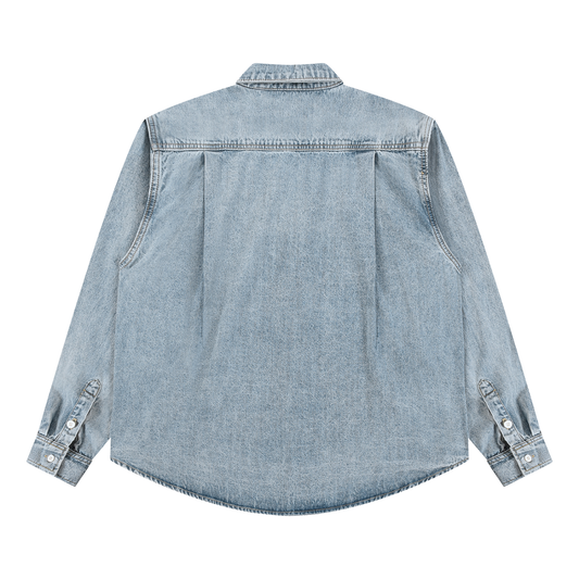Saint Luciel Vintage Wash Denim Shirt
