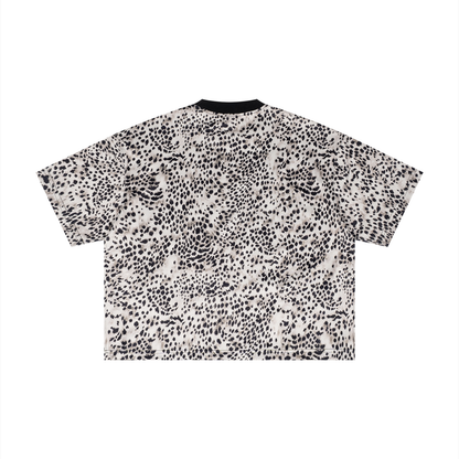 Saint Luciel Cheetah Print Boxy T-Shirt
