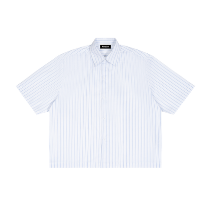 Saint Luciel (Child of God) Striped Boxy Button-Up Shirt