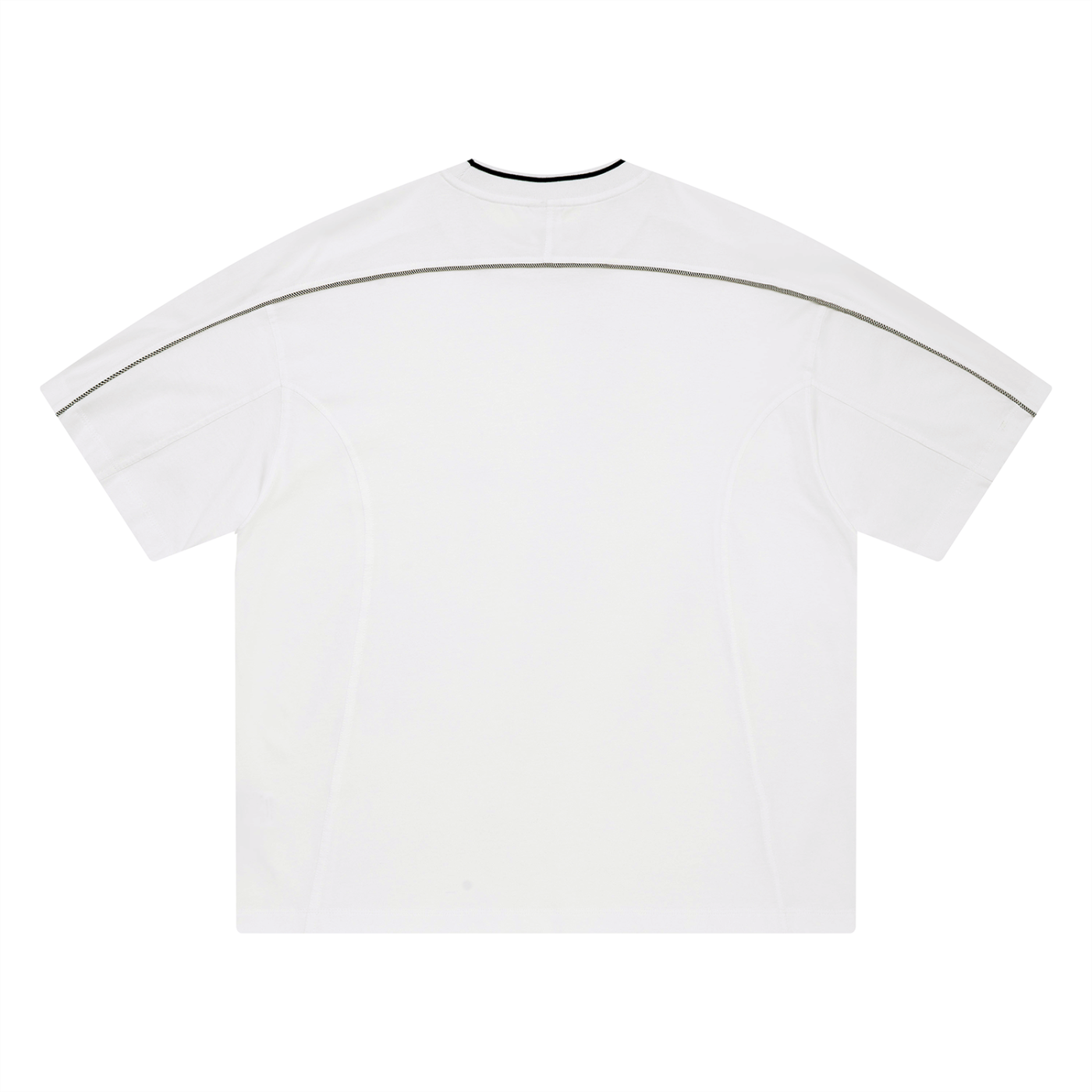 Saint Luciel Oversized Contrast Tape T-Shirt