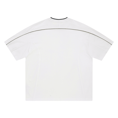 Saint Luciel Oversized Contrast Tape T-Shirt