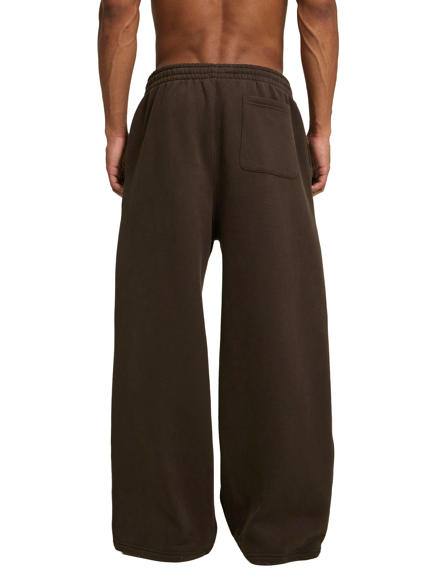 Saint Luciel Fleece Drawstring Straight-Leg Sweatpants