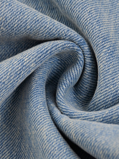Saint Luciel Sun Fade Raw Hem Denim Jeans