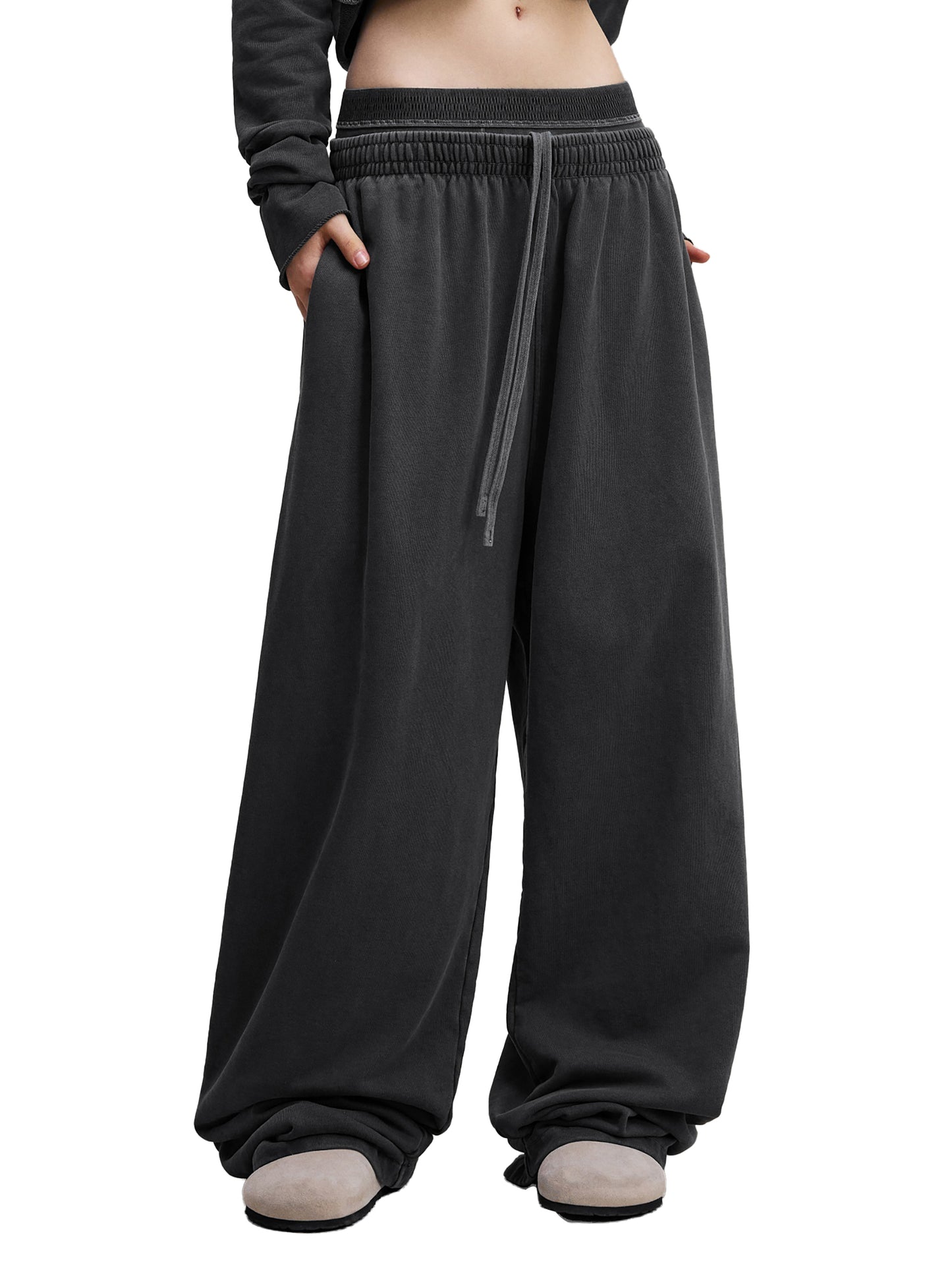 Saint Luciel Vintage Washed Waist Pants