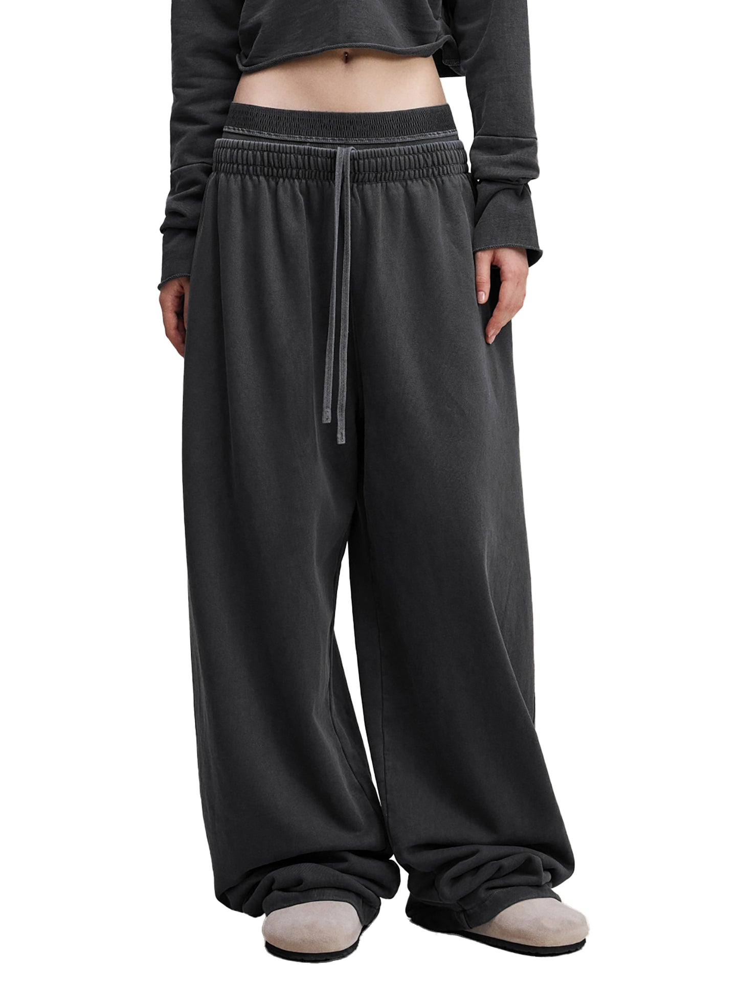 Saint Luciel Vintage Washed Waist Pants