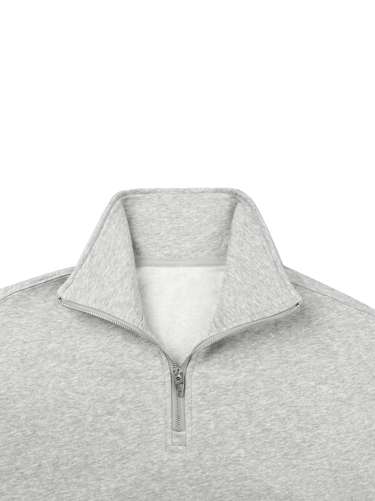 Saint Luciel Quarter-Zip Drop Shoulder Sweatshirt