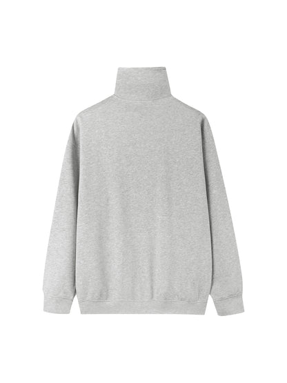 Saint Luciel Quarter-Zip Drop Shoulder Sweatshirt