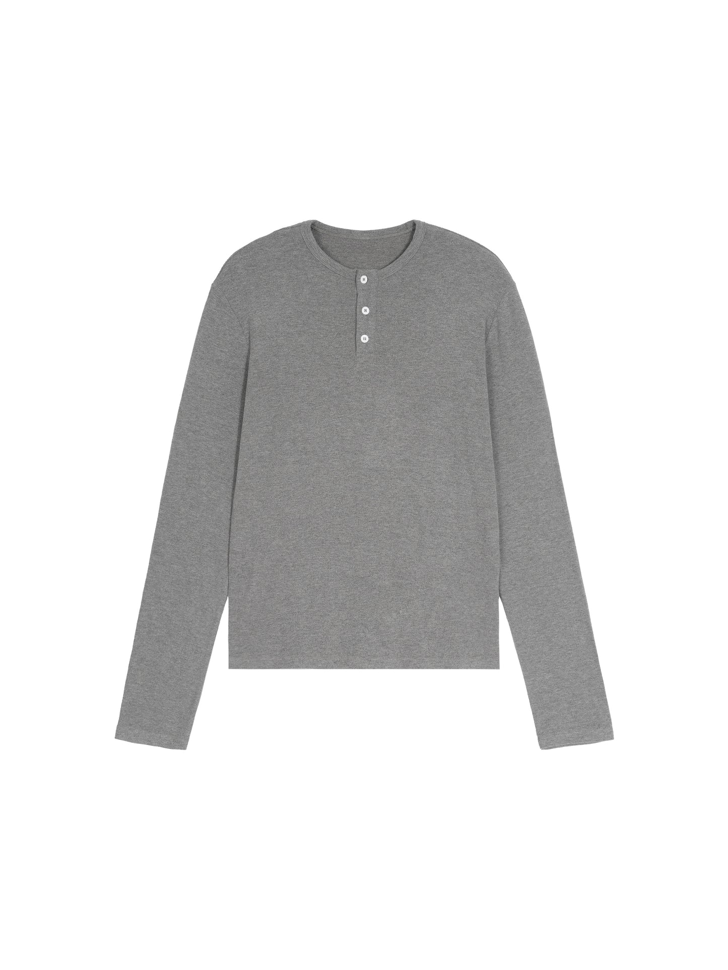 Saint Luciel Long Sleeve Henley T-Shirt