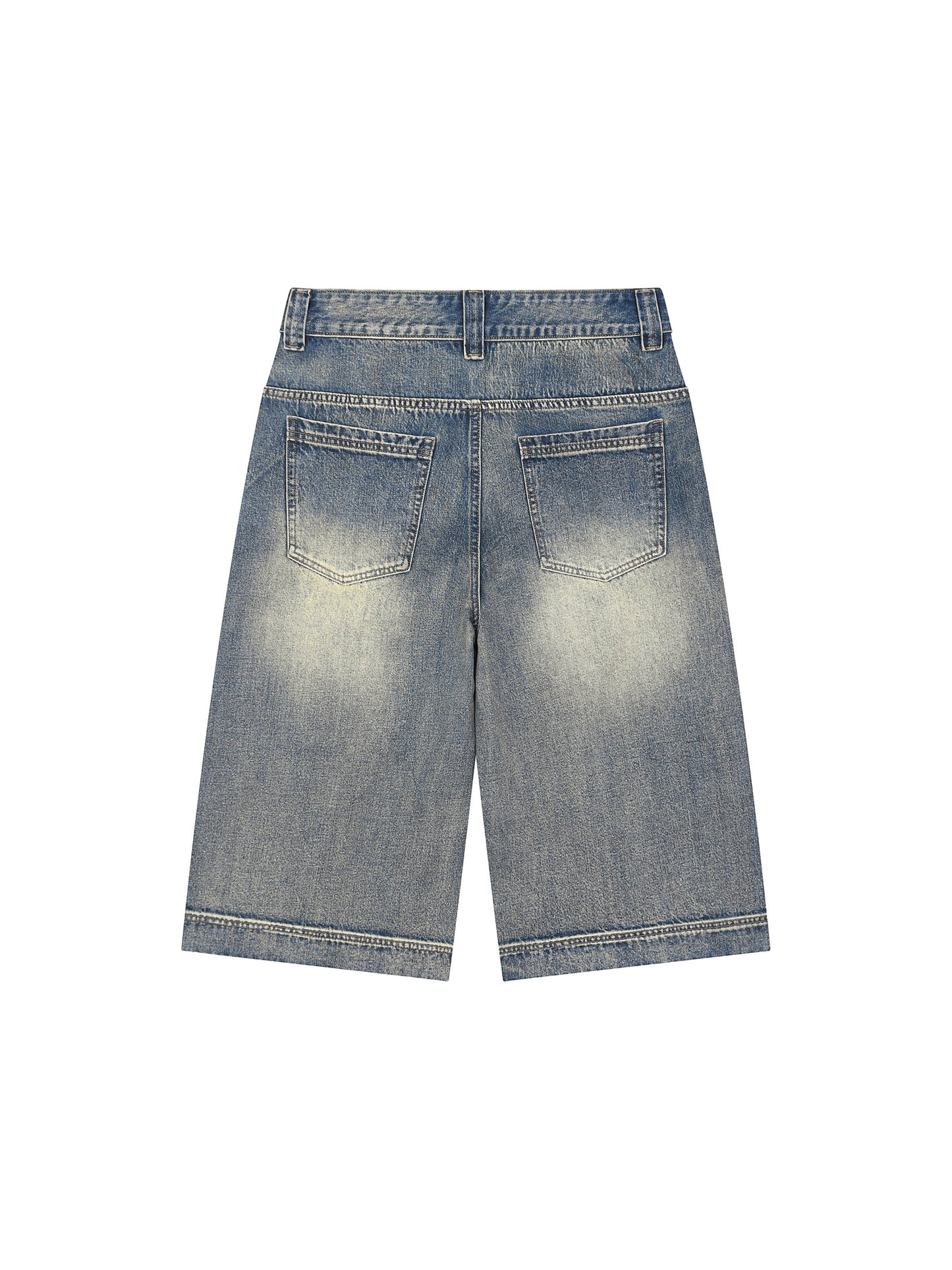 Saint Luciel Vintage Wash Baggy Denim Jorts