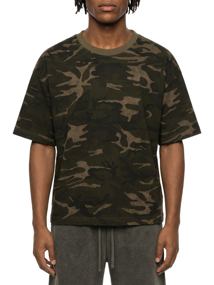 Saint Luciel Camo Boxy T-Shirt