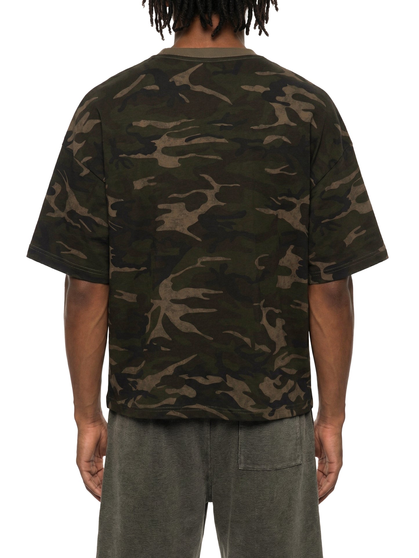 Saint Luciel Camo Boxy T-Shirt