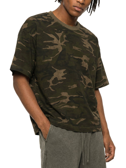 Saint Luciel Camo Boxy T-Shirt