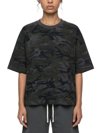 Saint Luciel Camo Boxy T-Shirt