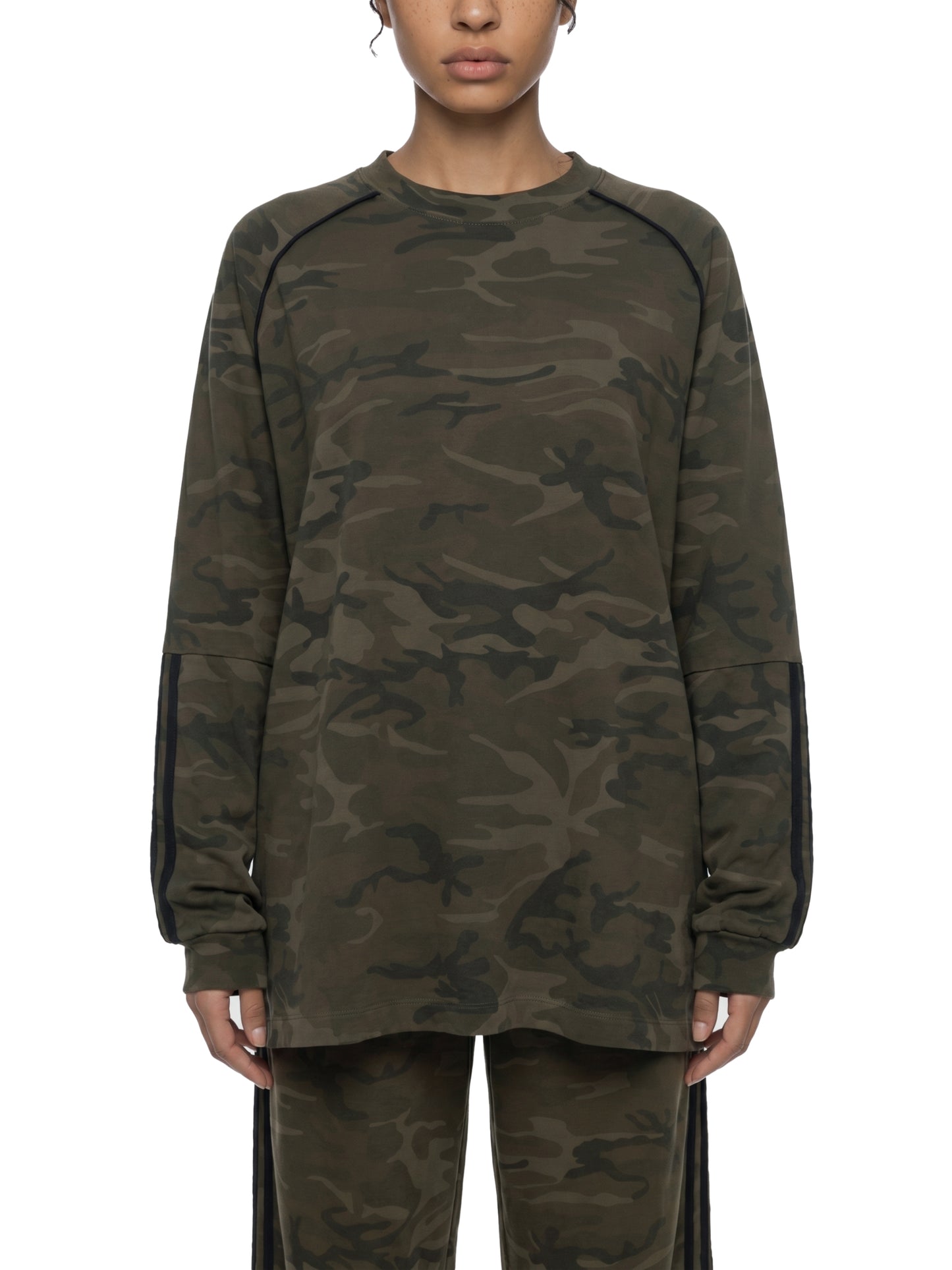 Saint Luciel Camo Loose Long Sleeve T-Shirt