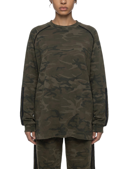 Saint Luciel Camo Loose Long Sleeve T-Shirt