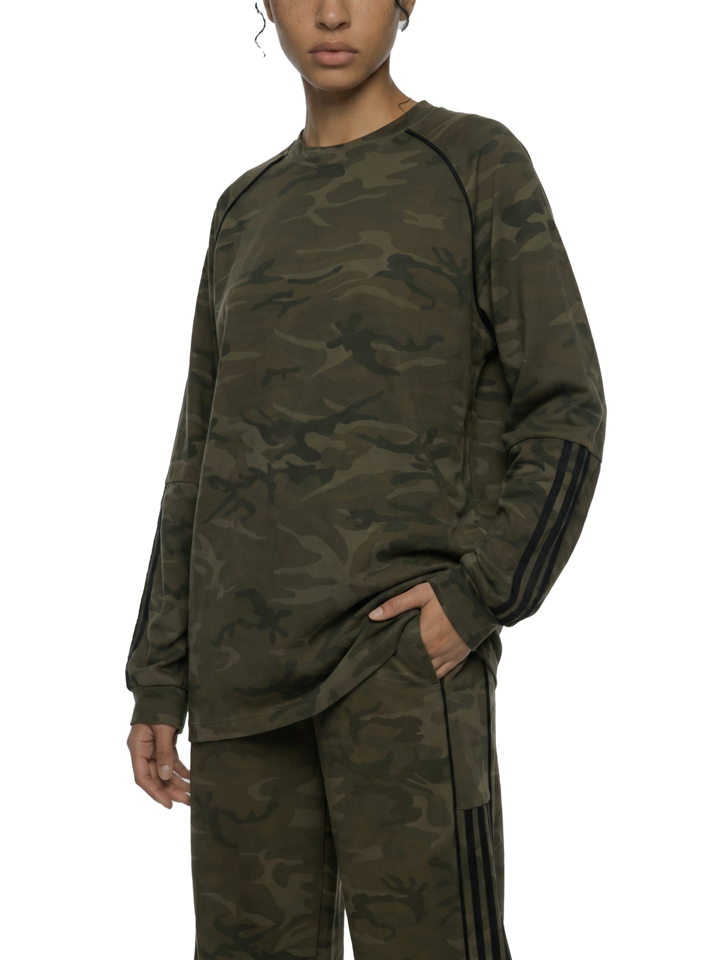 Saint Luciel Camo Loose Long Sleeve T-Shirt