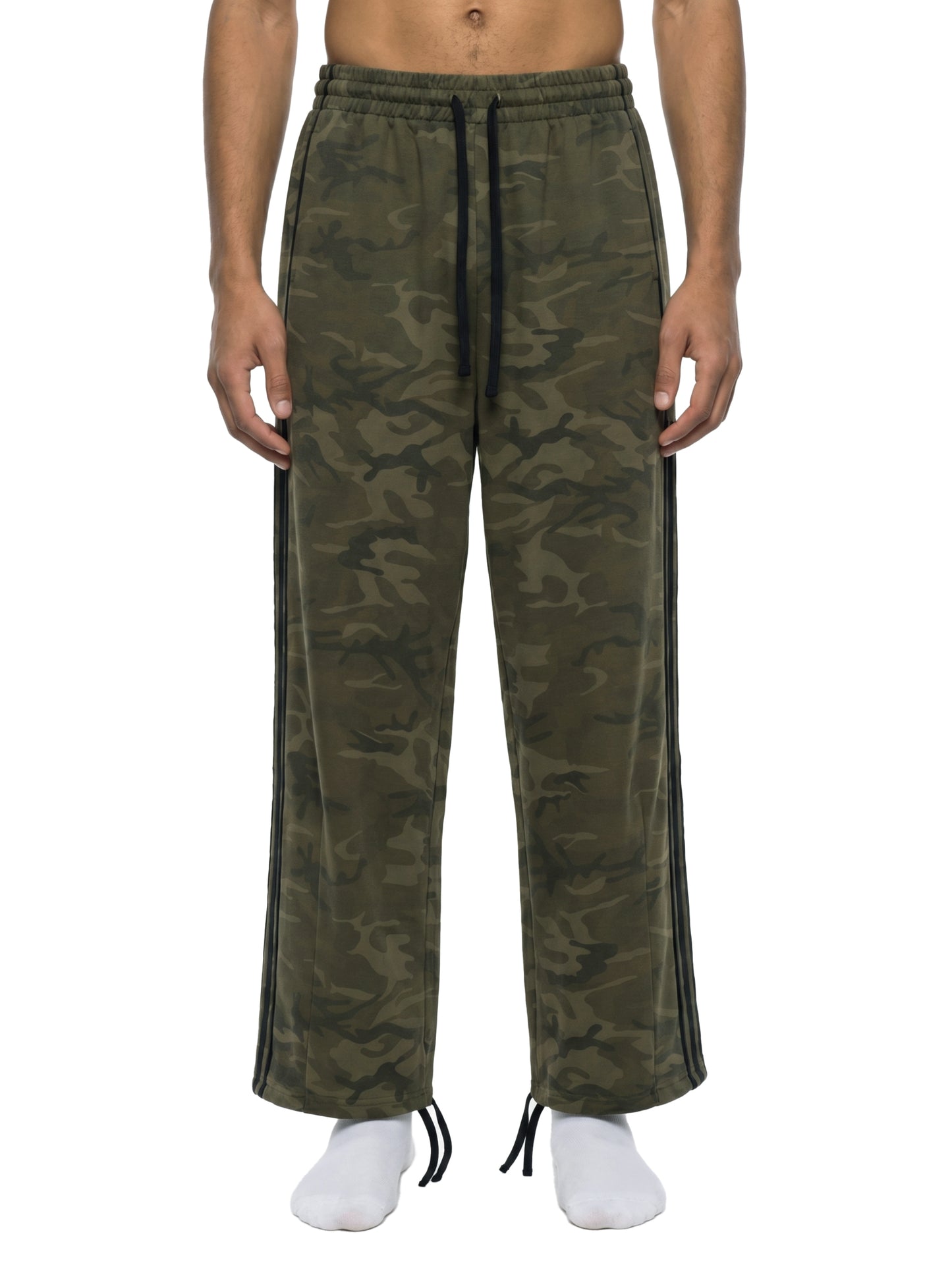 Saint Luciel Camo Wide Leg Sweatpants