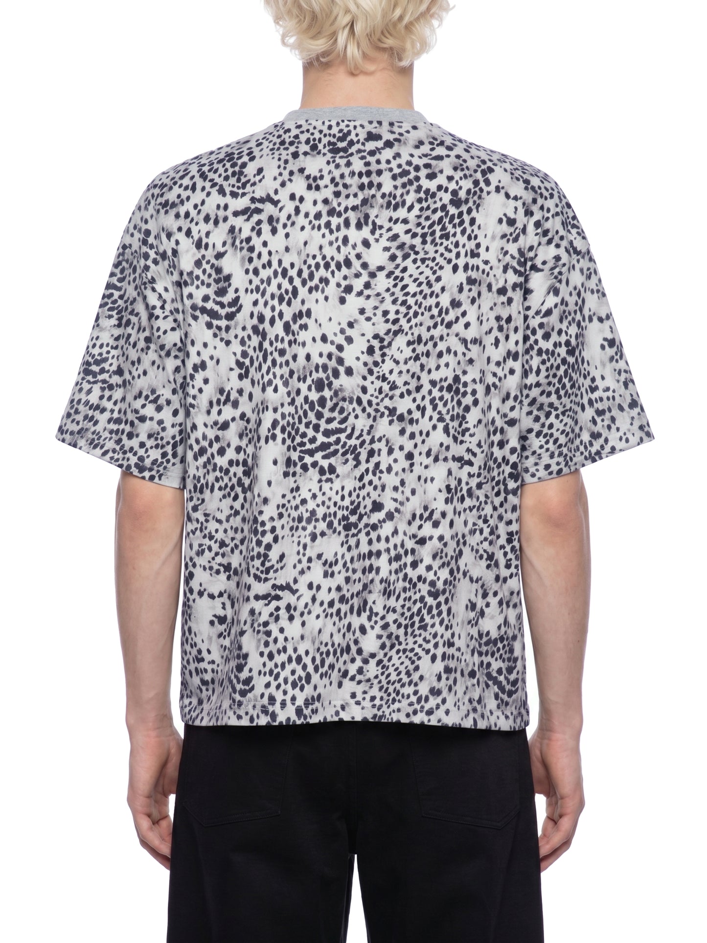 Saint Luciel Cheetah Print Boxy T-Shirt