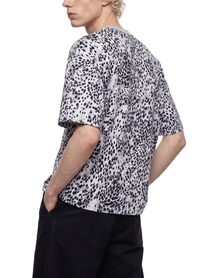 Saint Luciel Cheetah Print Boxy T-Shirt