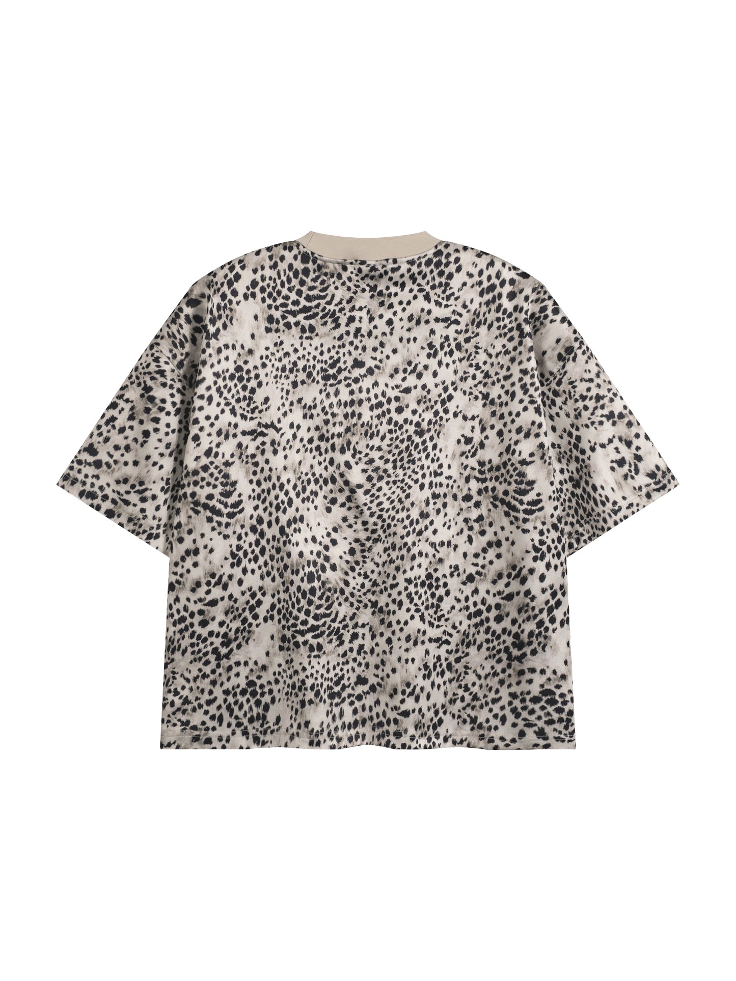 Saint Luciel Cheetah Print Boxy T-Shirt