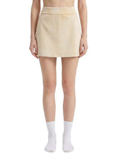 Saint Luciel Women's Mineral Wash Mini Skirt