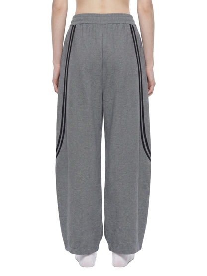 Saint Luciel Wide Leg Piping Sweatpants