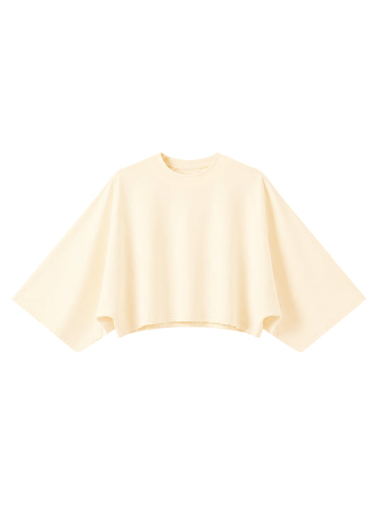 Saint Luciel Women's Boxy Batwing Sleeve T-Shirt