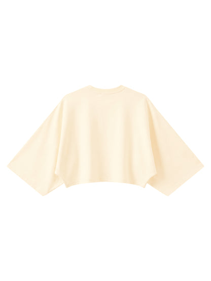 Saint Luciel Women's Boxy Batwing Sleeve T-Shirt